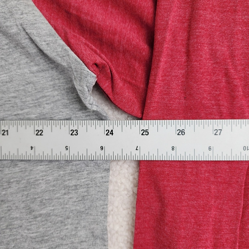 Indiana Hoosiers‎ NCAA Colosseum Tshirt Mens XXL Gray Red Collegiate Sportswear - Picture 4 of 7